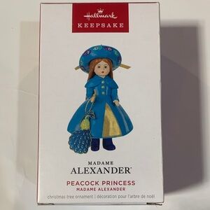 Hallmark Keepsake Madame Alexander Peacock Princess Ornament